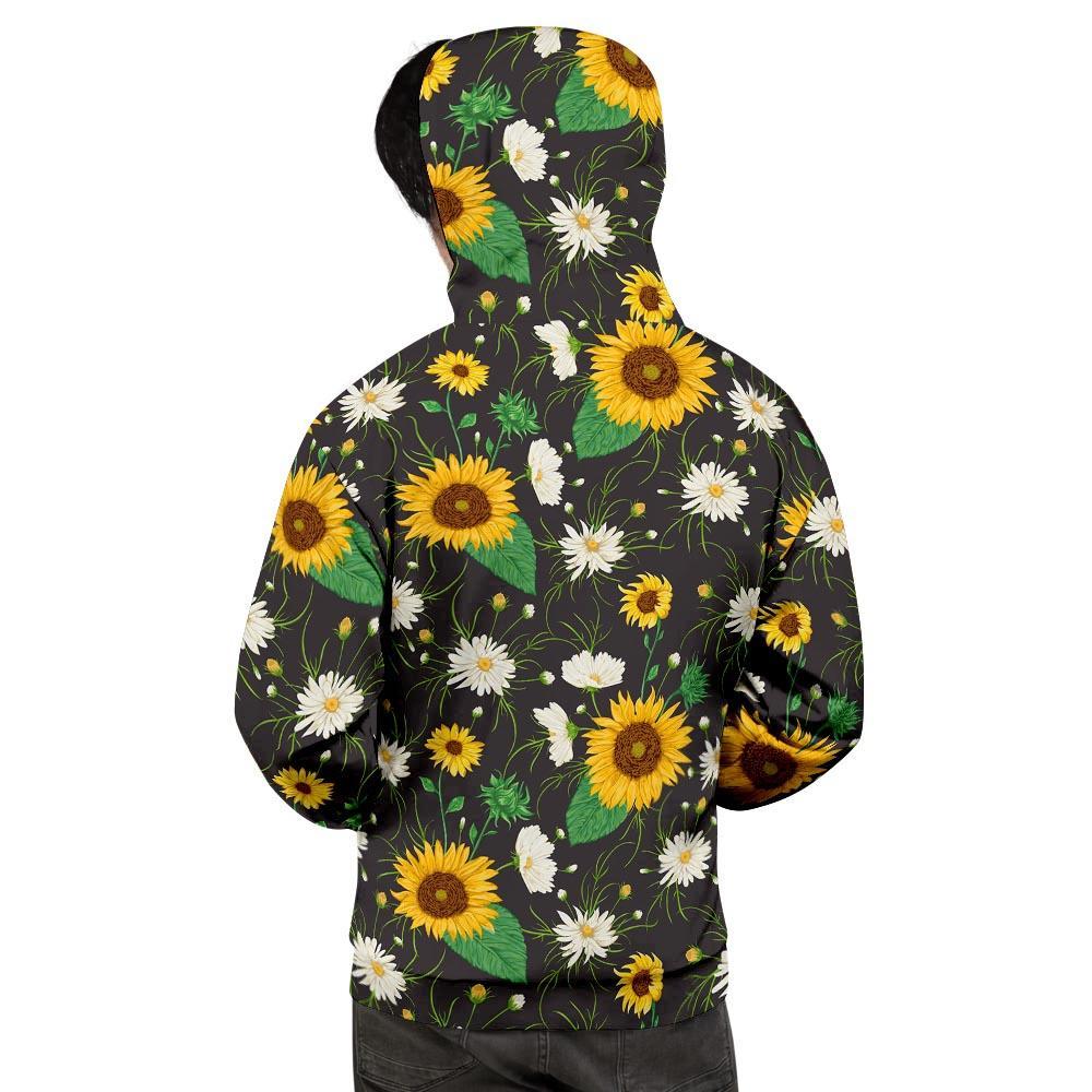 Sunflower And Chamomile Men's Hoodie-grizzshop