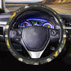 Sunflower And Chamomile Steering Wheel Cover-grizzshop