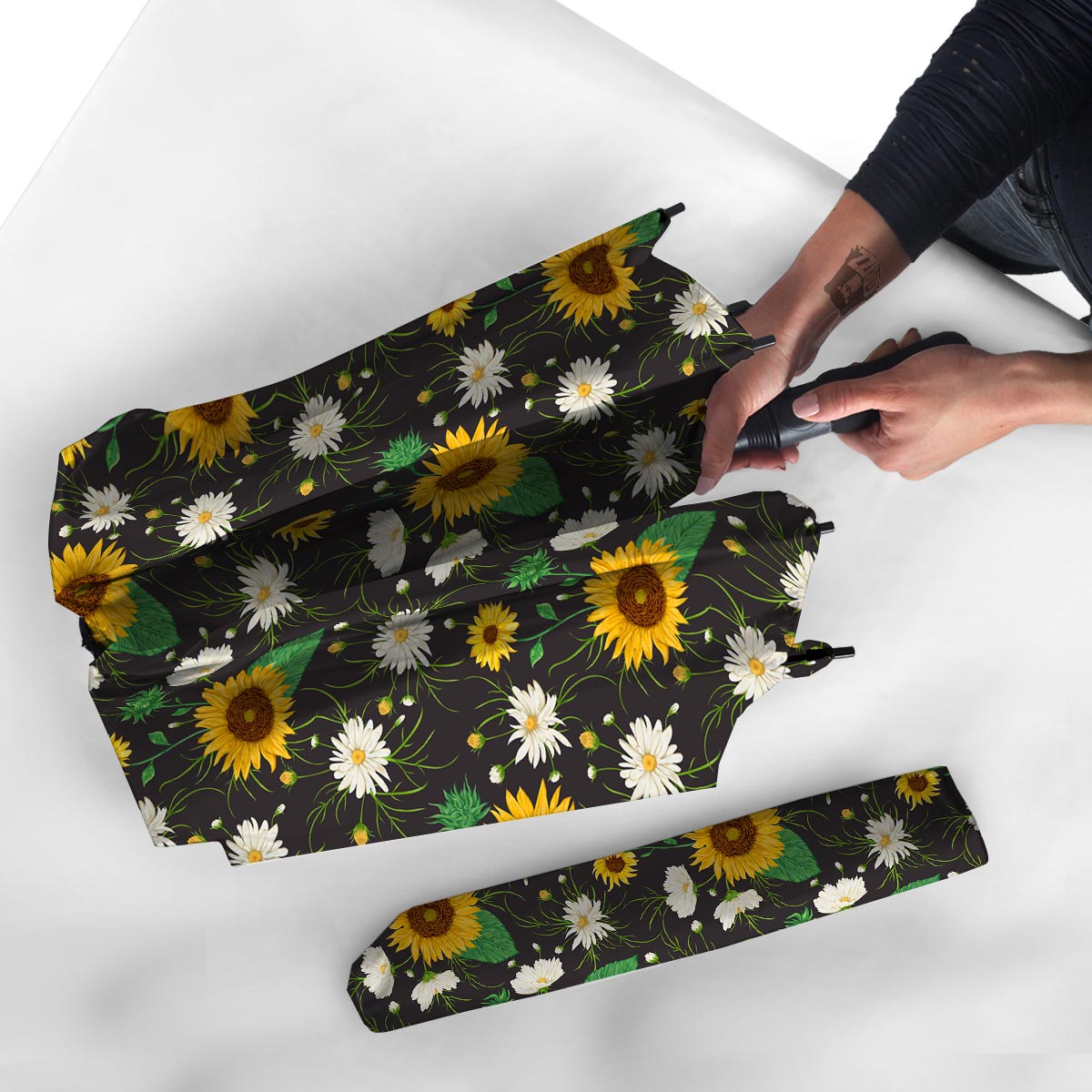 Sunflower And Chamomile Umbrella-grizzshop