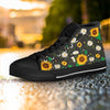 Sunflower And Chamomile Women's High Top Shoes-grizzshop