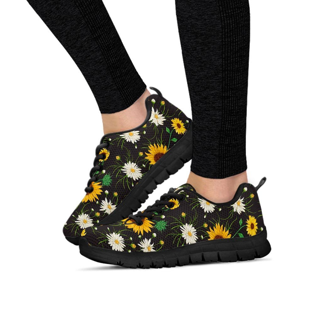 Sunflower And Chamomile Women's Sneakers-grizzshop