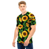 Sunflower Black Print Men T Shirt-grizzshop