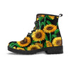 Sunflower Black Print Men's Boots-grizzshop