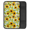 Sunflower Blue Car Console Cover-grizzshop