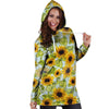 Sunflower Blue Hoodie Dress-grizzshop