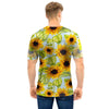 Sunflower Blue Men T Shirt-grizzshop