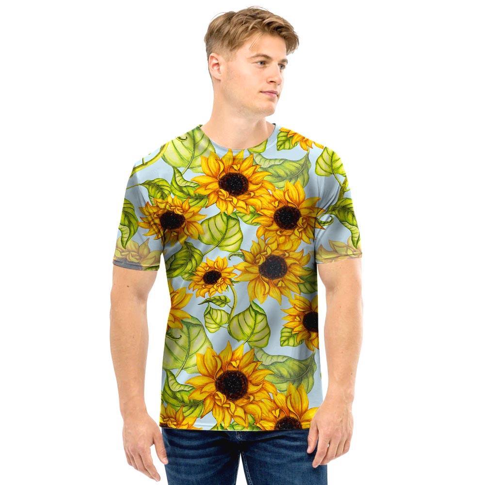 Sunflower Blue Men T Shirt-grizzshop