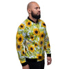 Sunflower Blue Men's Bomber Jacket-grizzshop