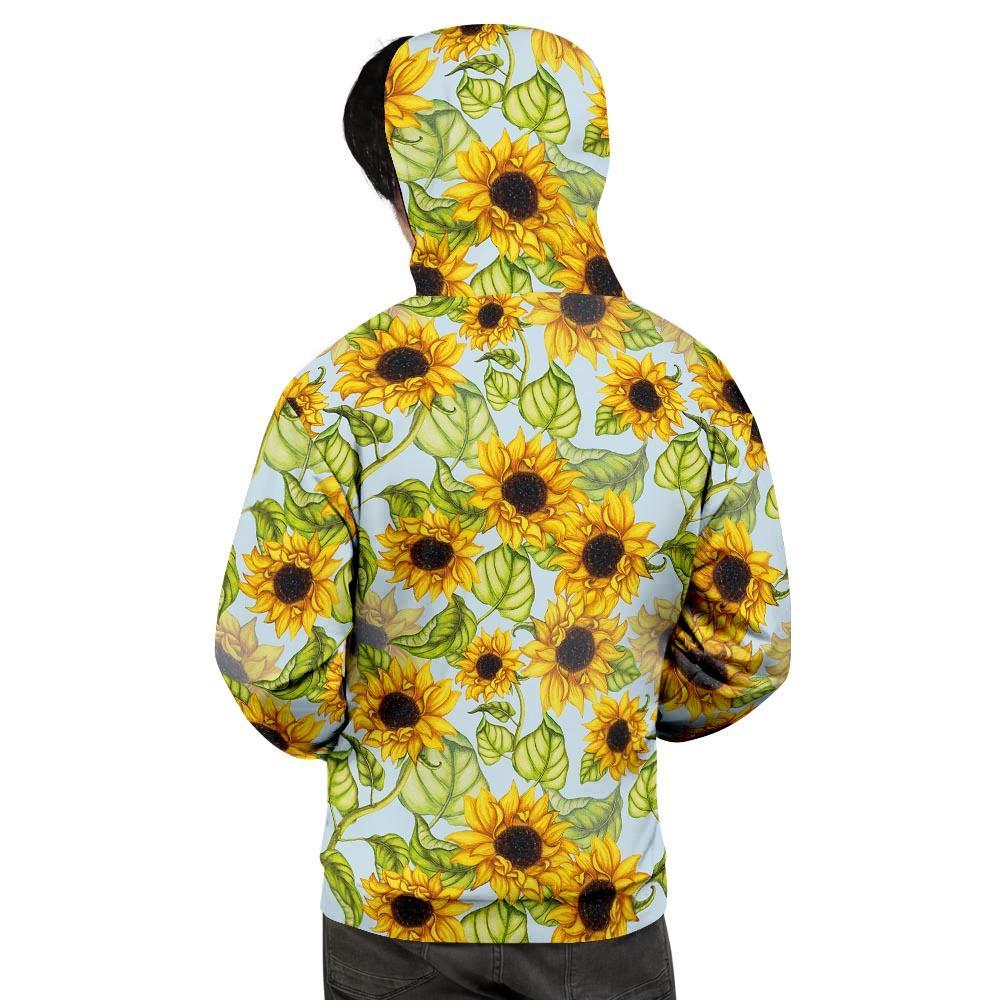 Sunflower Blue Men's Hoodie-grizzshop