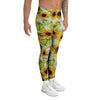 Sunflower Blue Men's Leggings-grizzshop