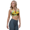 Sunflower Blue Sports Bra-grizzshop