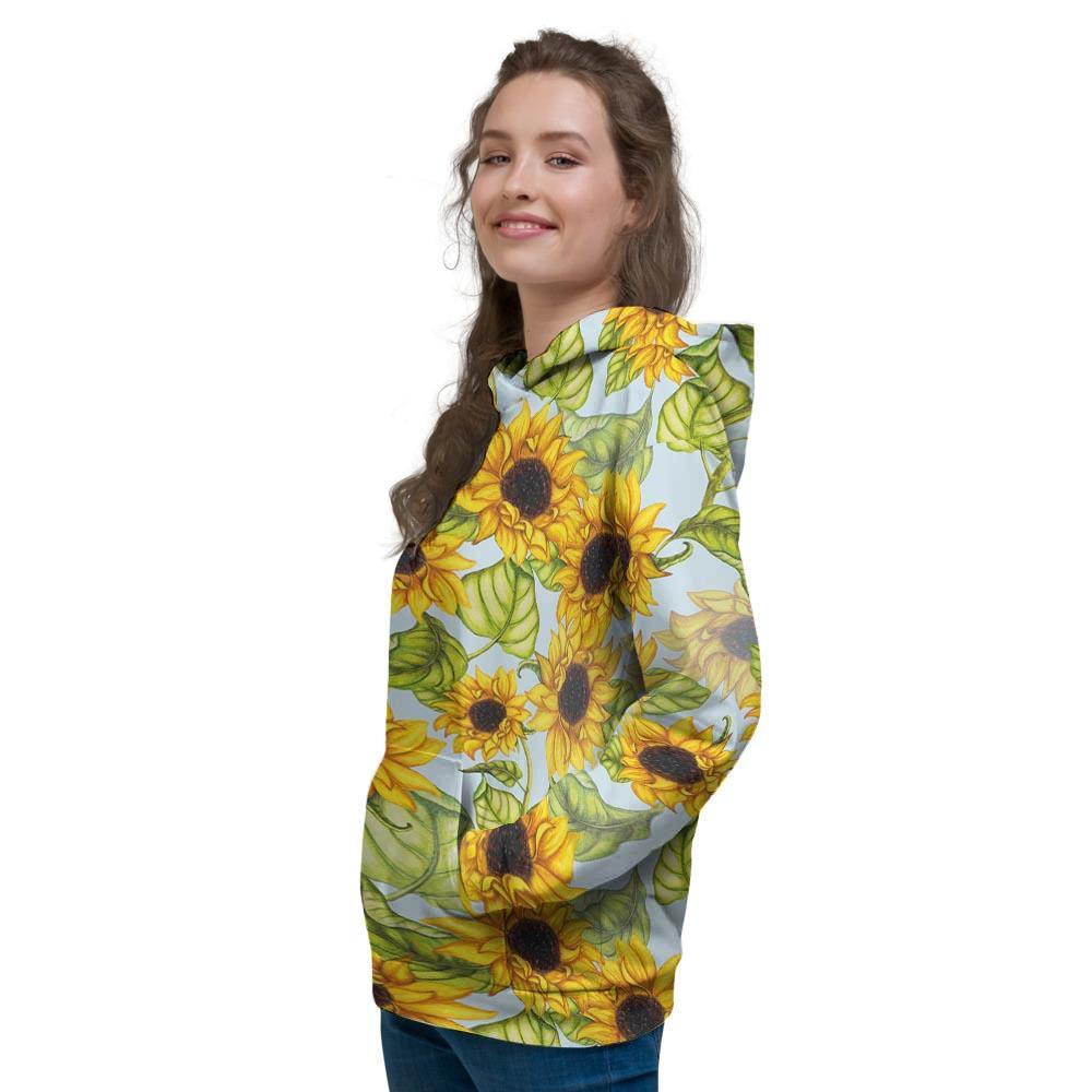 Sunflower Blue Women's Hoodie-grizzshop