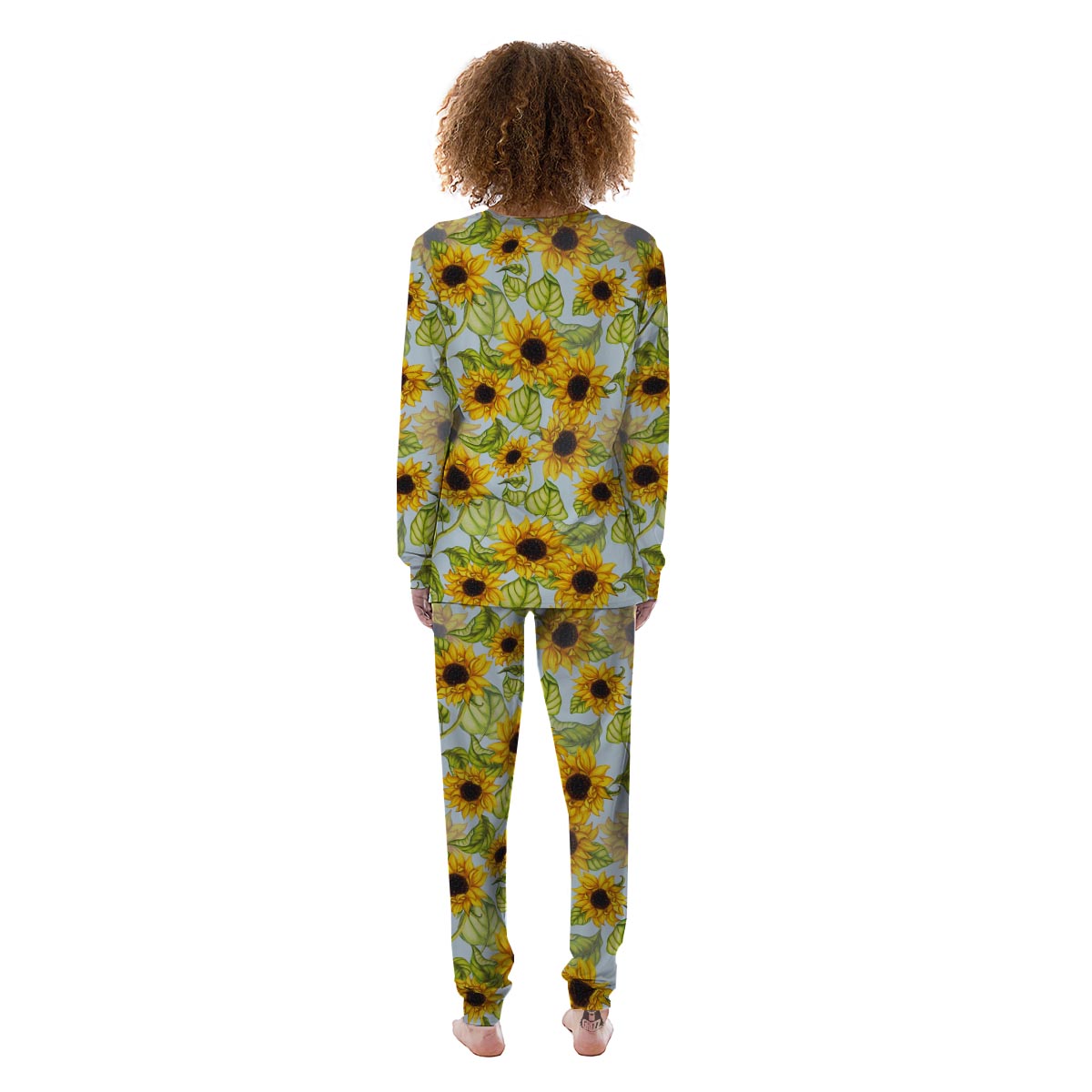 Sunflower Blue Women's Pajamas-grizzshop