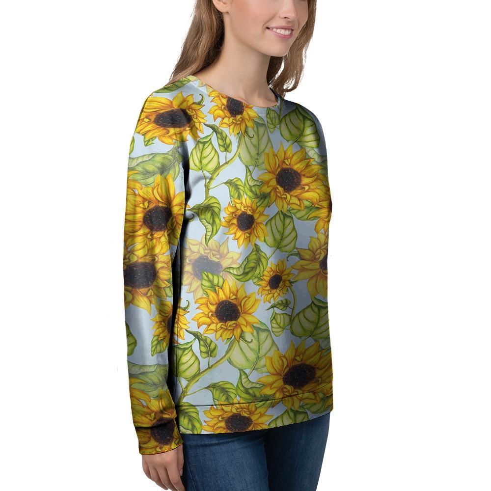 Sunflower Blue Women's Sweatshirt-grizzshop