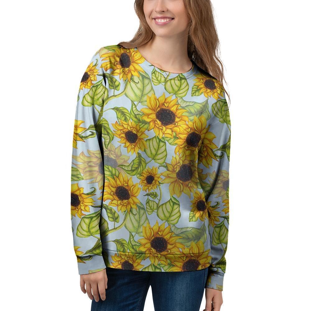 Sunflower Blue Women's Sweatshirt-grizzshop