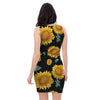 Sunflower Bodycon Dress-grizzshop