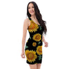 Sunflower Bodycon Dress-grizzshop