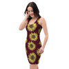 Sunflower Brown Bodycon Dress-grizzshop