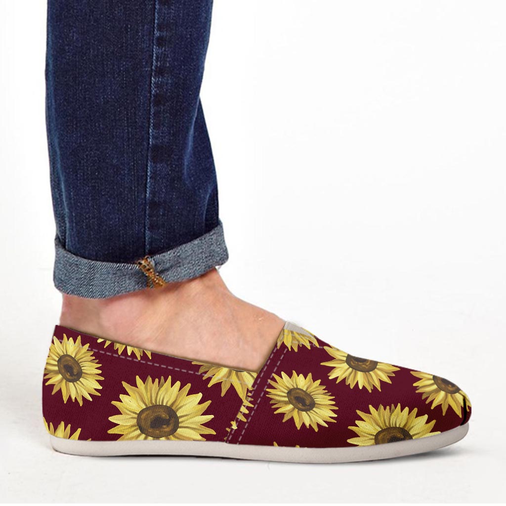 Sunflower Brown Canvas Shoes-grizzshop