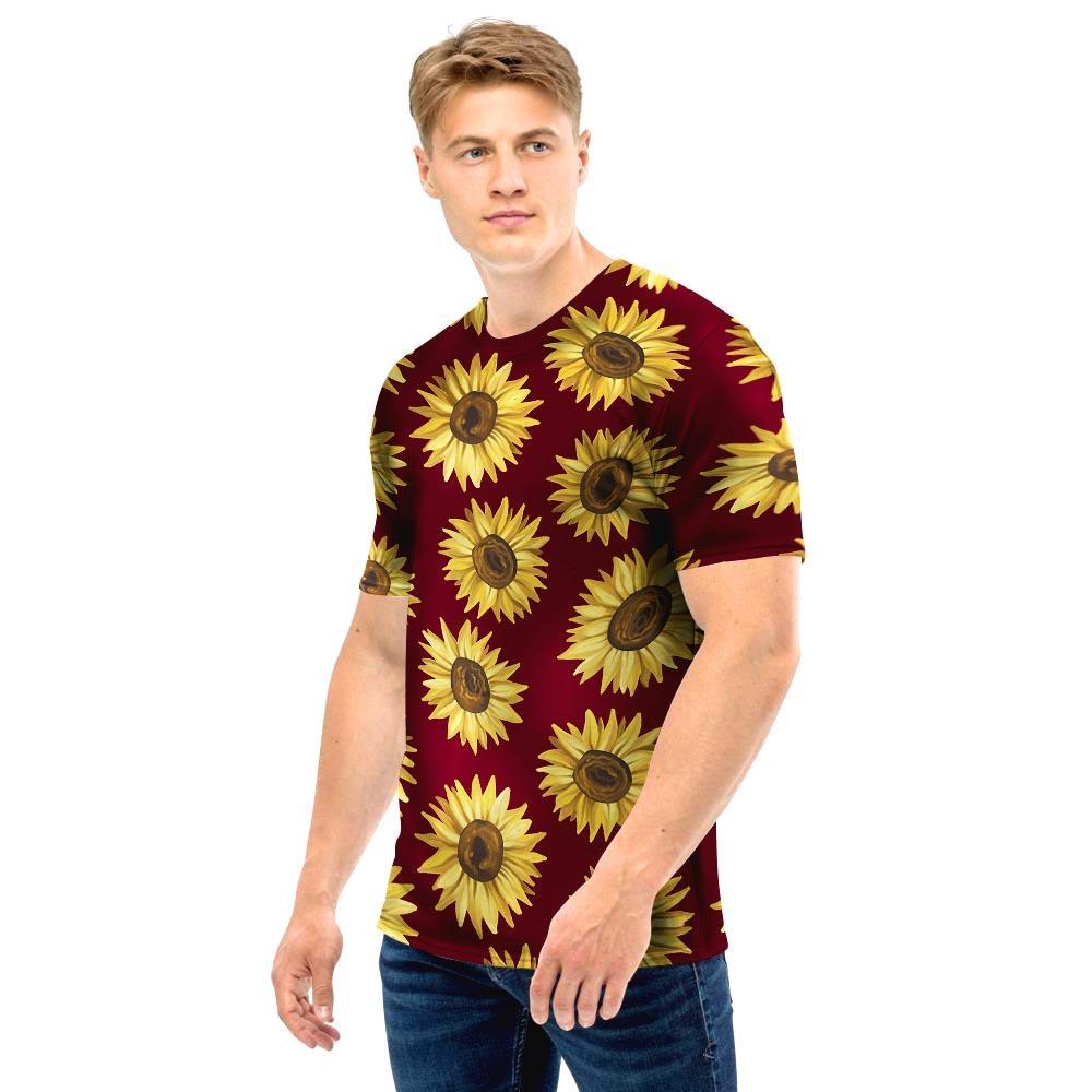 Sunflower Brown Men T Shirt-grizzshop