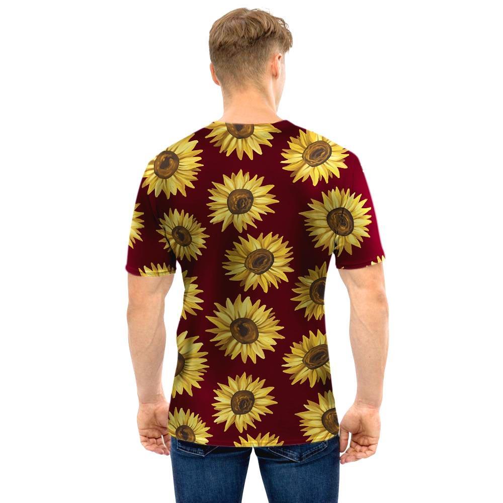 Sunflower Brown Men T Shirt-grizzshop