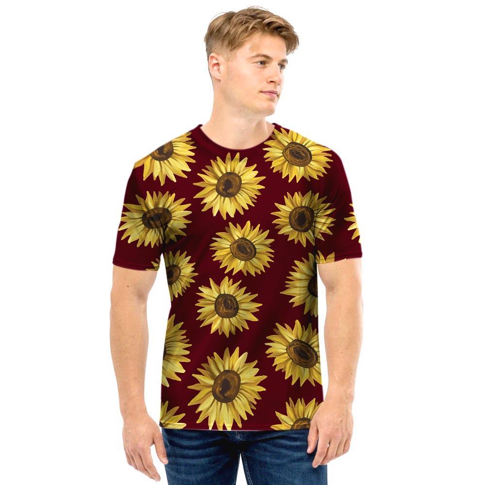 Sunflower Brown Men T Shirt-grizzshop