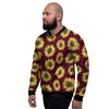 Sunflower Brown Men's Bomber Jacket-grizzshop