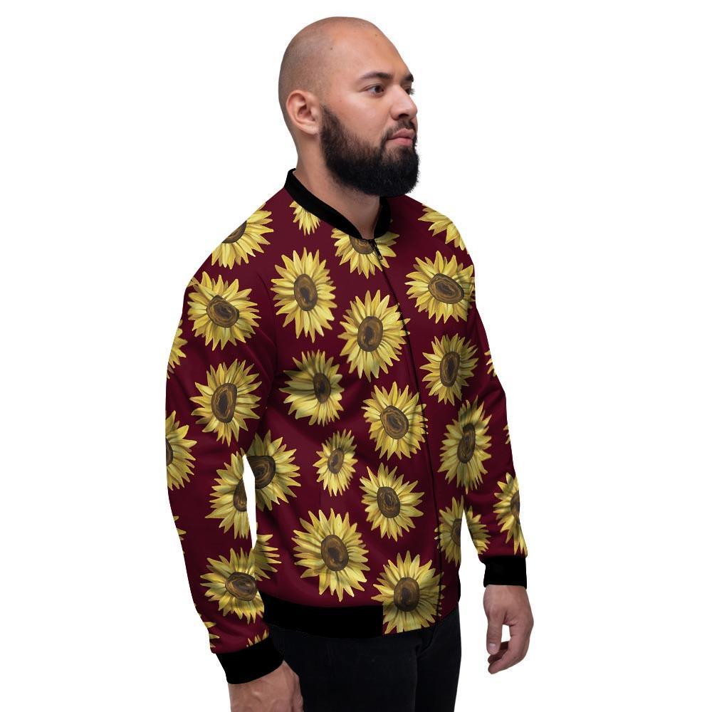 Sunflower Brown Men's Bomber Jacket-grizzshop