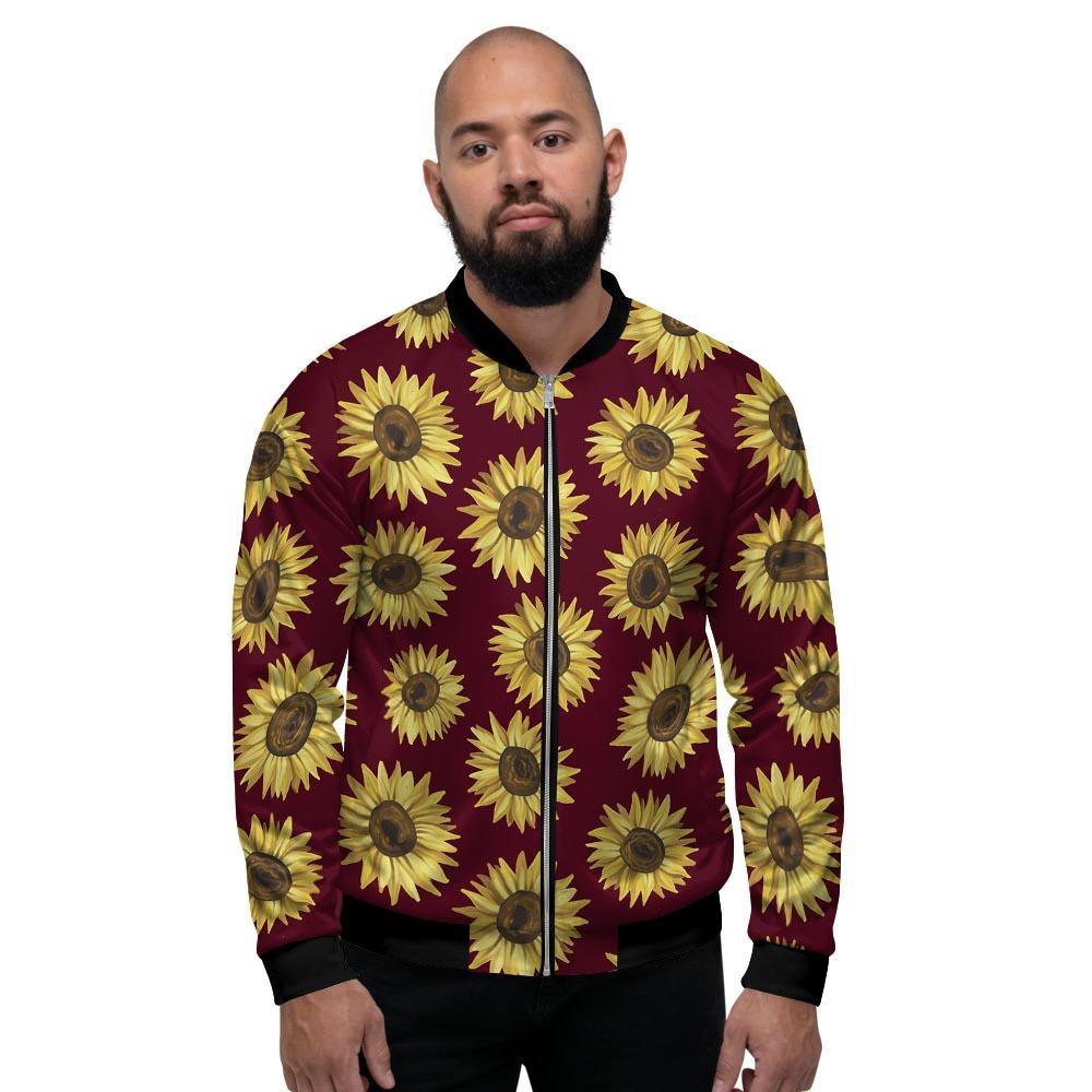 Sunflower Brown Men's Bomber Jacket-grizzshop