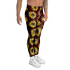 Sunflower Brown Men's Leggings-grizzshop