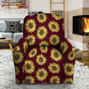 Sunflower Brown Recliner Cover-grizzshop