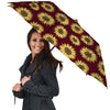 Sunflower Brown Umbrella-grizzshop