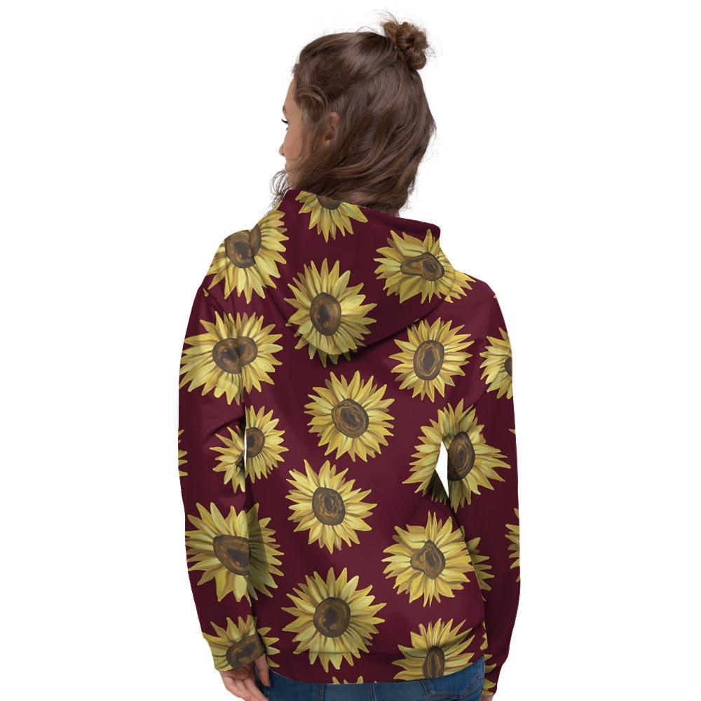 Sunflower Brown Women's Hoodie-grizzshop