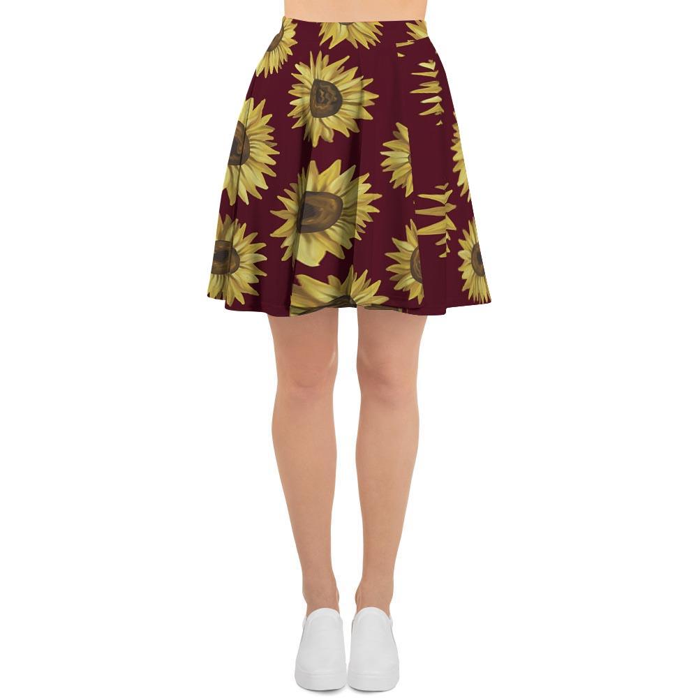 Sunflower Brown Women's Skirt-grizzshop