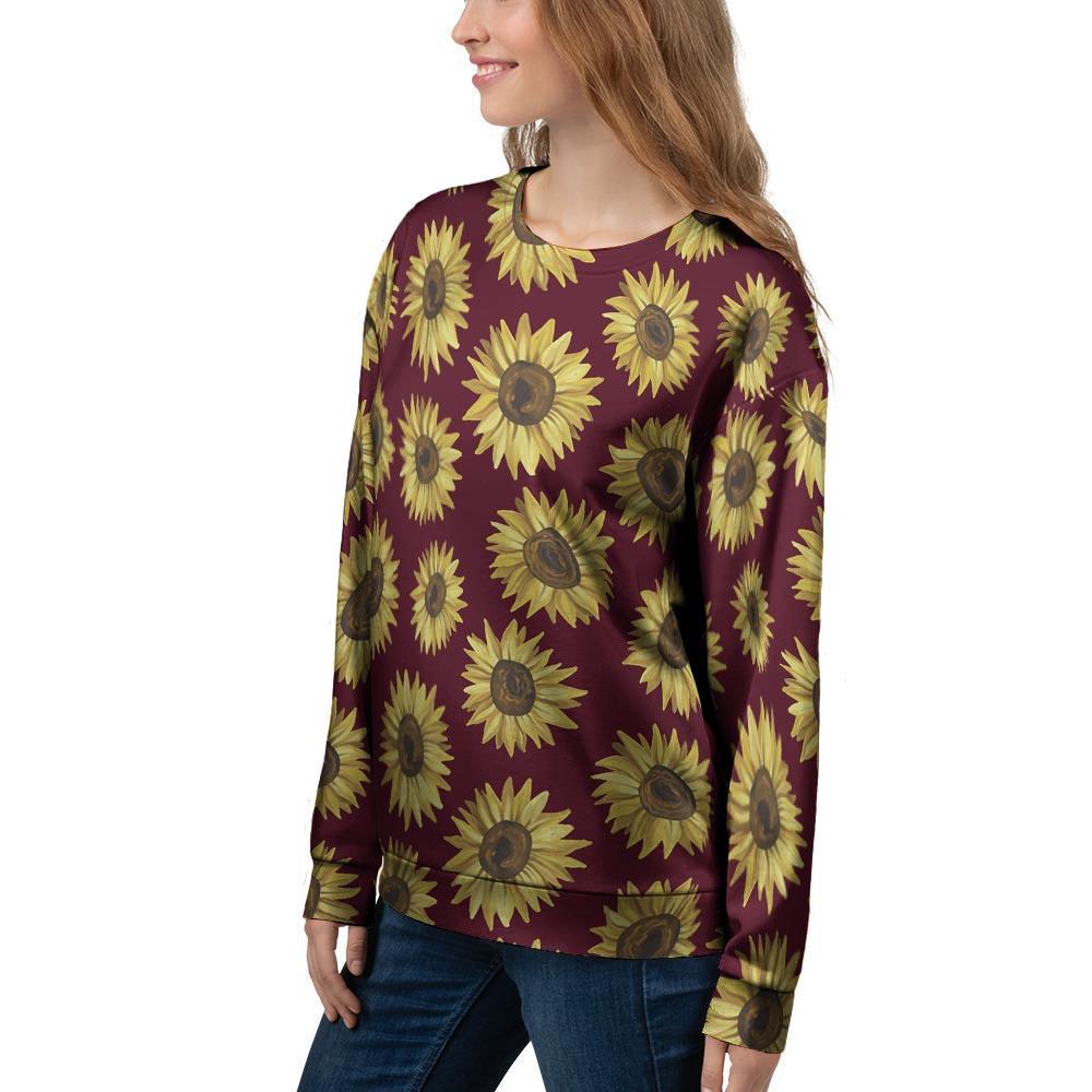 Sunflower Brown Women's Sweatshirt-grizzshop