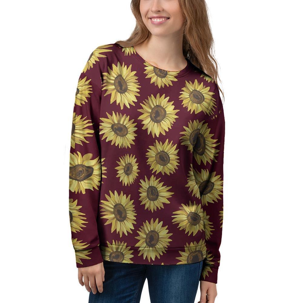 Sunflower Brown Women's Sweatshirt-grizzshop