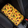 Sunflower Butterfly Car Console Cover-grizzshop