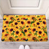 Sunflower Butterfly Door Mat-grizzshop