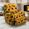 Sunflower Butterfly Recliner Cover-grizzshop