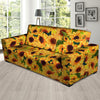 Sunflower Butterfly Sofa Cover-grizzshop