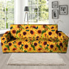 Sunflower Butterfly Sofa Cover-grizzshop