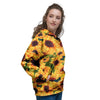 Sunflower Butterfly Women's Hoodie-grizzshop