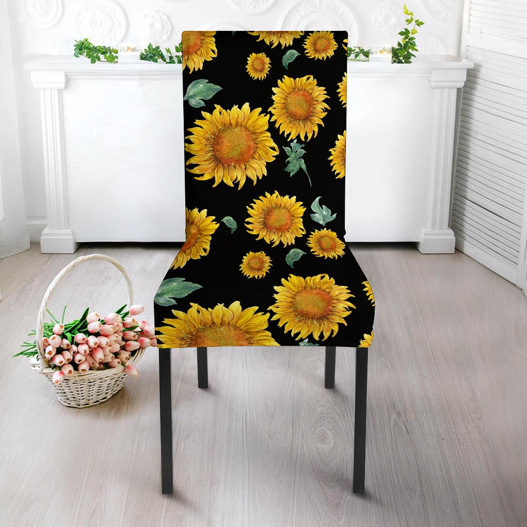 Sunflower Chair Cover-grizzshop