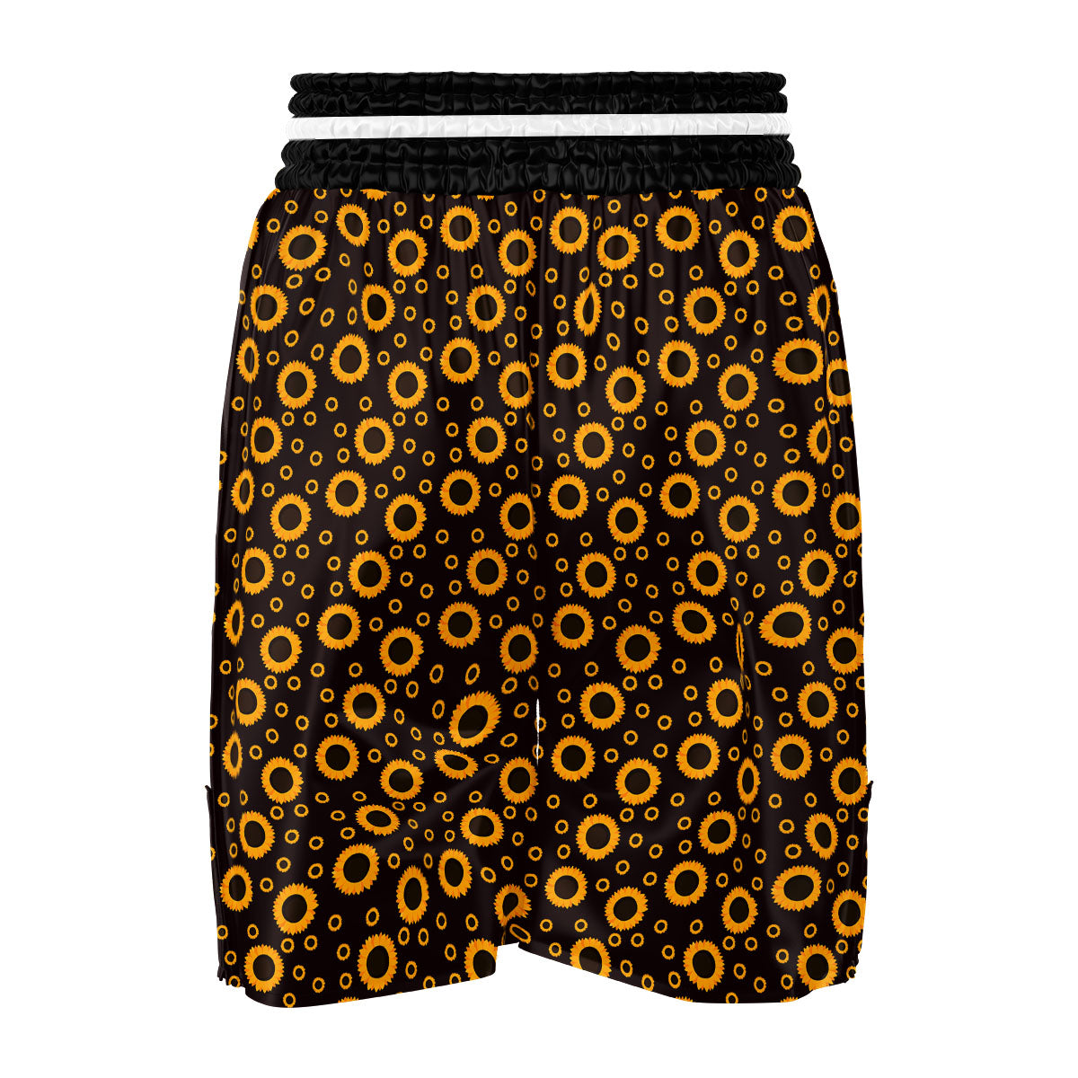 Sunflower Dark Print Pattern Boxing Shorts-grizzshop