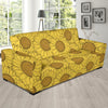 Sunflower Drawing Print Pattern Sofa Covers-grizzshop