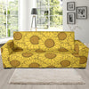 Sunflower Drawing Print Pattern Sofa Covers-grizzshop