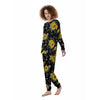 Sunflower Field Print Pattern Women's Pajamas-grizzshop