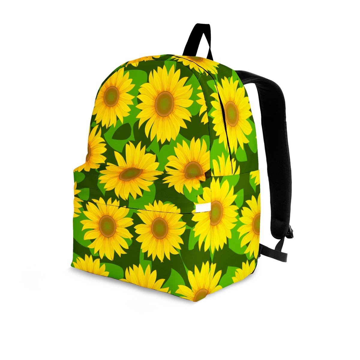 Sunflower Flower Print Backpack-grizzshop