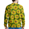 Sunflower Flower Print Men's Sweatshirt-grizzshop