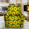 Sunflower Flower Print Recliner Cover-grizzshop